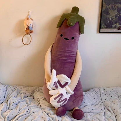 Restelle Soothing Eggplant Doll Plush