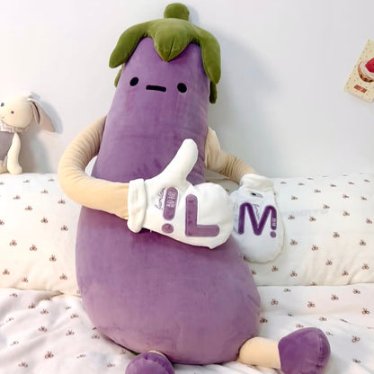 Restelle Soothing Eggplant Doll Plush
